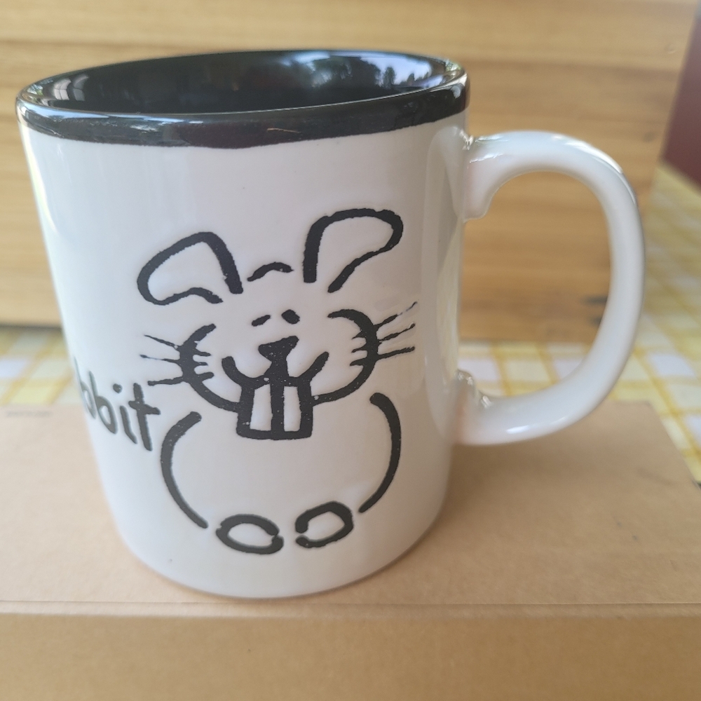 Just Mugs Cute Rabbit Design Mug
